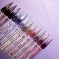 COLOR GEL POLISH "DNKa", 12 ml #0150 Cats Eye (NEW