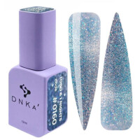 COLOR GEL POLISH "DNKa", 12 ml #0160 1000 & 1 NIGHTS Cat´s eye (NEW #027)