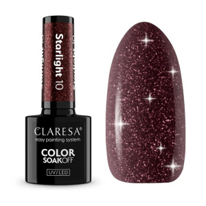 CLARESA GEL NAIL POLISH STARLIGHT 10 - 5g Limited