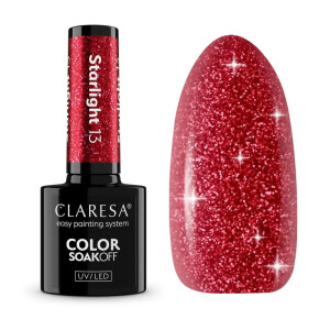 CLARESA GEL NAIL POLISH STARLIGHT 13 - 5g Limited