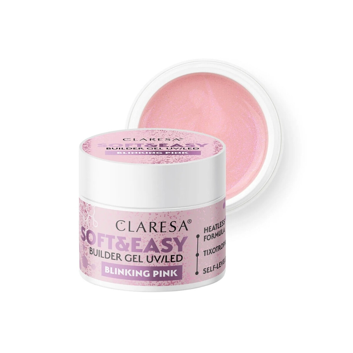 CLARESA SOFT&EASY BUILDER GEL BLINKI box