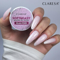 CLARESA SOFT&EASY BUILDER GEL GLAM PINK
