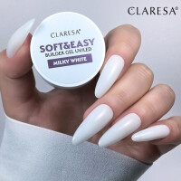 CLARESA SOFT&EASY BUILDER GEL MILKY WHITE