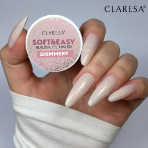 CLARESA SOFT&EASY BUILDER GEL SHIMMERY