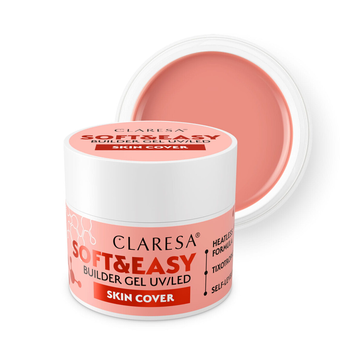CLARESA SOFT&EASY BUILDER GEL SKIN C box