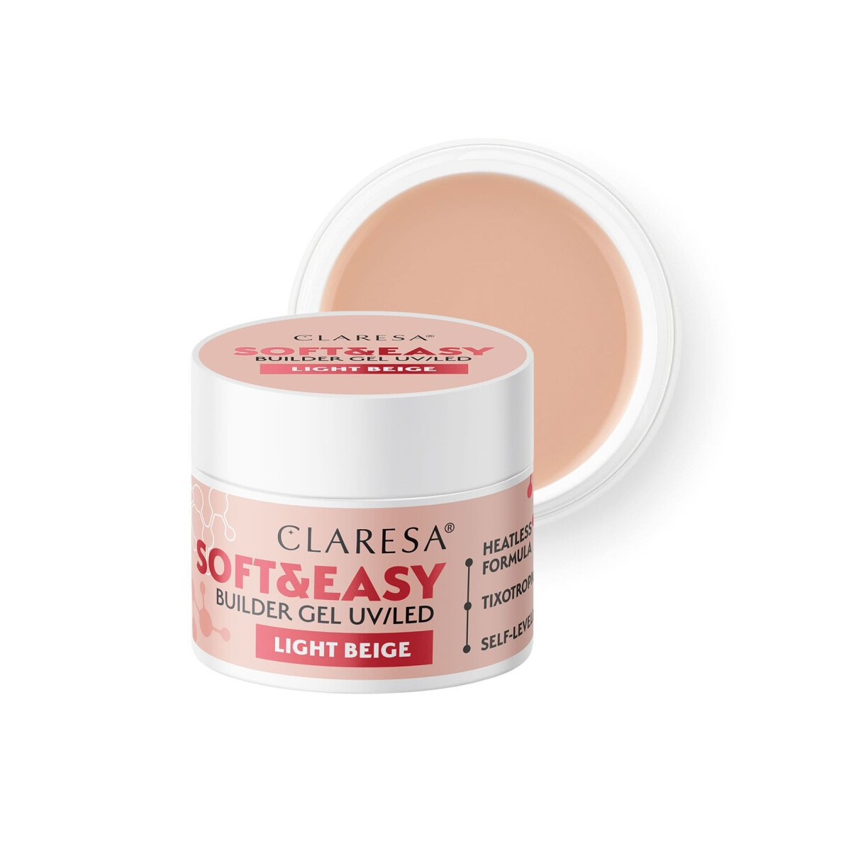 CLARESA SOFT&EASY BUILDER GEL LIGHT  box