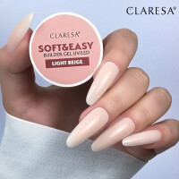 CLARESA SOFT&EASY BUILDER GEL LIGHT BEIGE