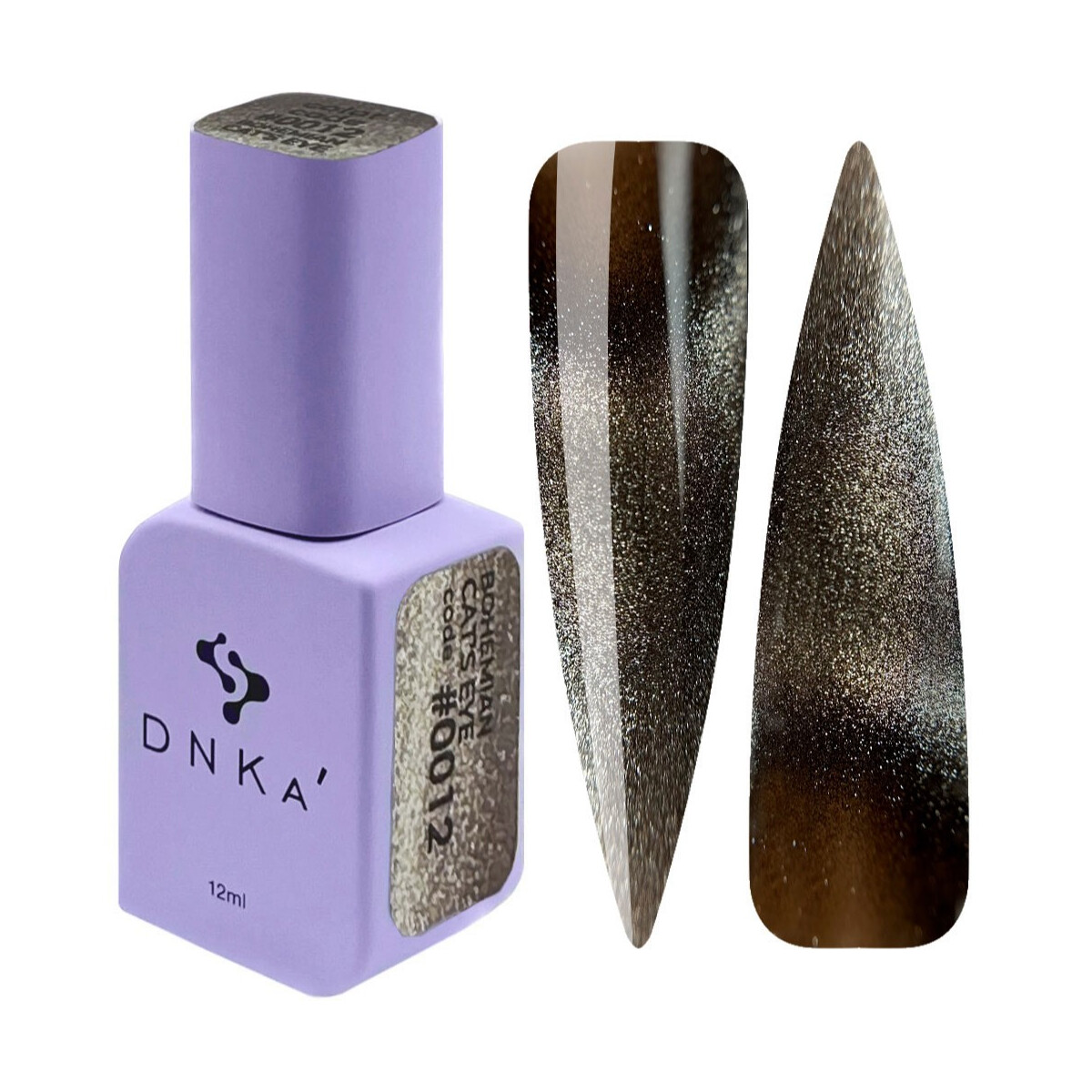 COLOR GEL POLISH DNKa "Bohemian" 12 ml #0012 Cats 