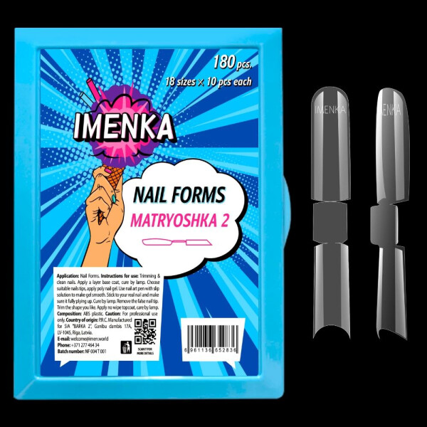 Nail Forms "Matryoshka 2"  New Version