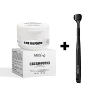 MAVE PROFESSIONAL - BLACK NANOPOWDER 50 g + NANO360 ZAHNBÜRSTE - Zahnaufhellungs-Set mit 360° Zahnbürste