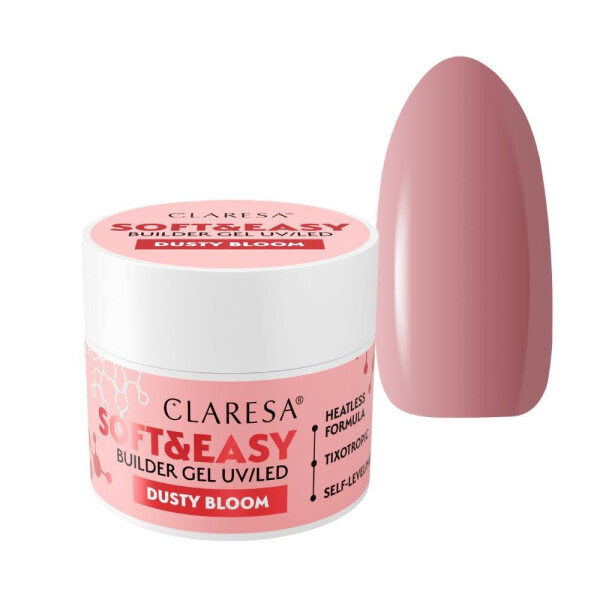 CLARESA SOFT&EASY BUILDER GEL DUSTY BLOOM 45g