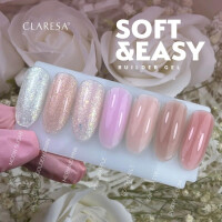 CLARESA SOFT&EASY BUILDER GEL DUSTY BLOOM 12g 2