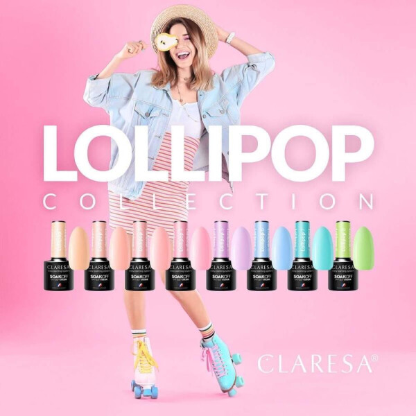CLARESA LOLLIPOP COLLECTION Gel Polish Set 8x5g