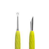 Uniq Gummy 11 Typ 2 Yellow, Pro Pusher für Nagelhaut mi