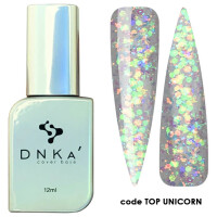 TOP UNICORN "DNKa" Effekt Top Coat mit mehrfarbige