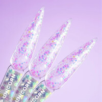 TOP UNICORN "DNKa" Effekt Top Coat mit mehrfarbige