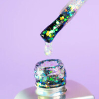 TOP UNICORN "DNKa" Effekt Top Coat mit mehrfarbige