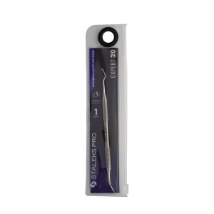 Expert 20 Typ 1, Pediküre Doppelinstrument, Kürette (Halbkugel) und Reiniger (Spitz/gebogen)