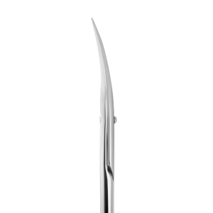 Exclusive 20 Typ 1 Nagelhautschere, Handsize M, klassische Klingenform, gebogener Griff, ergonomische ovale Ringe