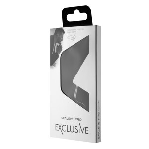 Exclusive 20 Typ 1 Nagelhautschere, Handsize M, klassische Klingenform, gebogener Griff, ergonomische ovale Ringe